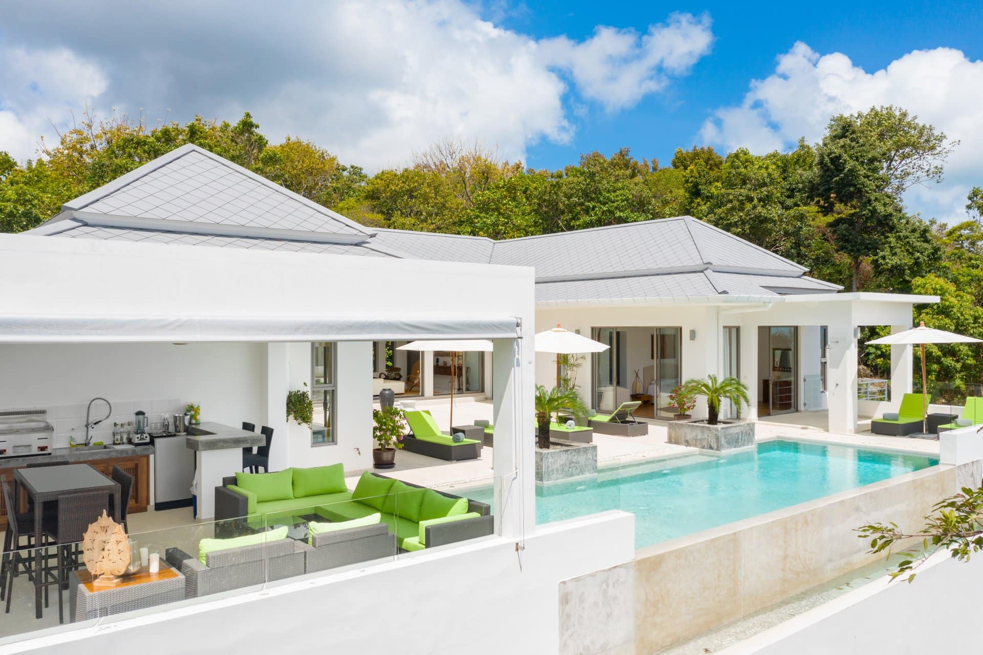 Sea view Pool Villa 4 Bedroom Bophut Hills – Expert Property Asia